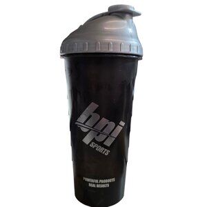 BPI Sports Black and Gray 28oz BPA Free Shaker Bottle
